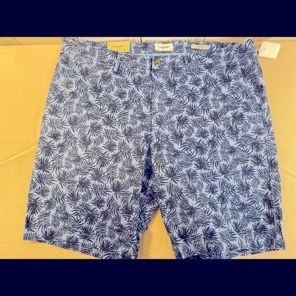 Goodfellow&Co Mens Palm Branches Linden Shorts. 10.5” Inseam. Size 42. - Picture 3 of 6